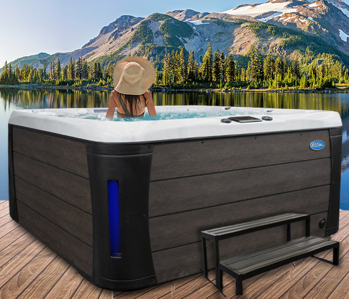 Calspas hot tub being used in a family setting - hot tubs spas for sale Hemet